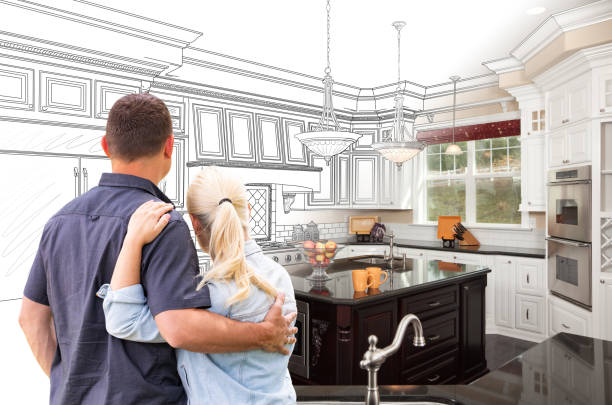 Professional Kitchen Island Installation technician working in New Lisbon, NJ